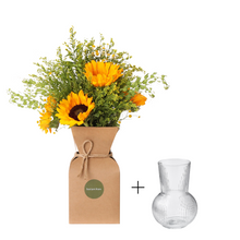 Įkelti vaizdą į galerijos rodinį, Gėlių krepšelis „Auksinis sodas“